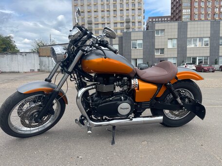 2012 Triumph Speedmaster, чёрный, 550000 рублей, вид 3