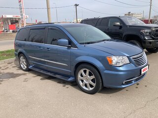 2011 Chrysler Town & Country V Рестайлинг, голубой, 1390000 рублей, вид 3