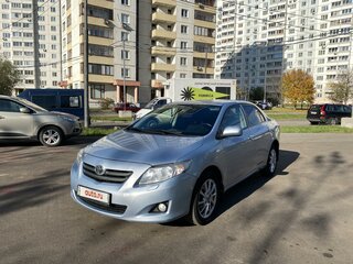 2008 Toyota Corolla AMT X (E140, E150), голубой, 800000 рублей, вид 1