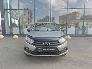 2021 Lada (ВАЗ) Granta I Рестайлинг, серебристый, 457000 рублей, вид 2