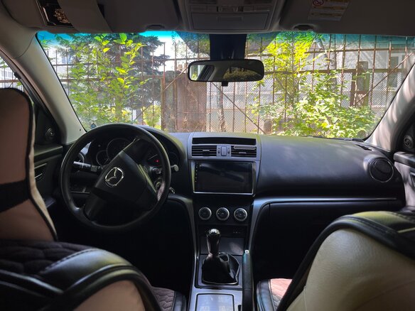 2010 Mazda 6 II (GH) Рестайлинг, белый, 840000 рублей - вид 10