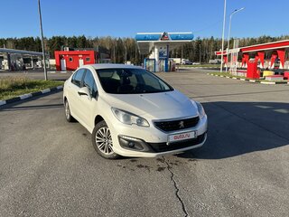 2017 Peugeot 408 I Рестайлинг, белый, 549000 рублей, вид 1