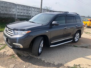 2011 Toyota Highlander II (XU40) Рестайлинг, серебристый, 2000000 рублей, вид 2