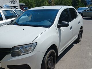 2019 Renault Logan II Рестайлинг, белый, 930000 рублей, вид 4