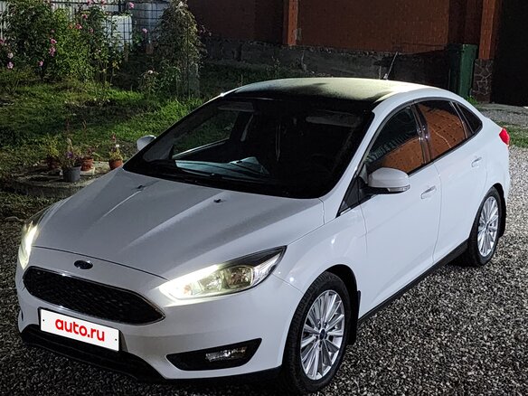 2018 Ford Focus III Рестайлинг, белый, 1250000 рублей