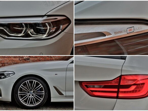 2019 BMW 5 серии M550d xDrive VII (G30/G31/G38), белый, 4600000 рублей - вид 5