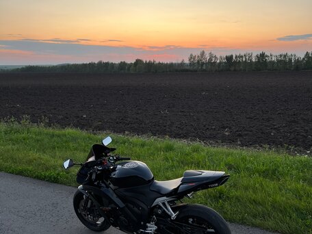 2007 Honda CBR 600RR, чёрный, 810000 рублей, вид 4