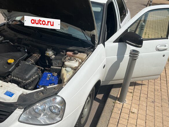 2013 Lada (ВАЗ) Priora I, белый, 550000 рублей - вид 7