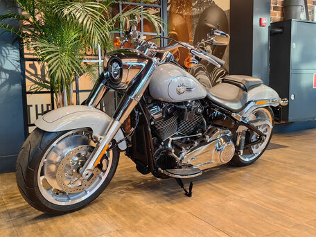 2024 Harley-Davidson Fat Boy, серебристый, 3300000 рублей, вид 1