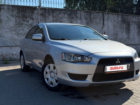 2007 Mitsubishi Lancer X, серебристый - вид 7