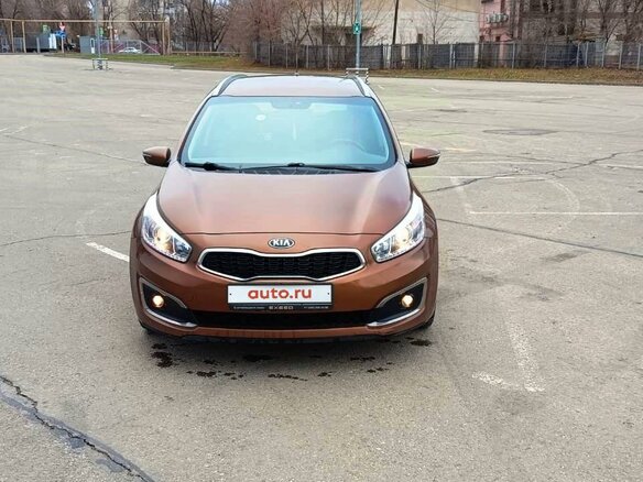 2016 Kia Ceed II Рестайлинг, коричневый, 1650000 рублей - вид 1
