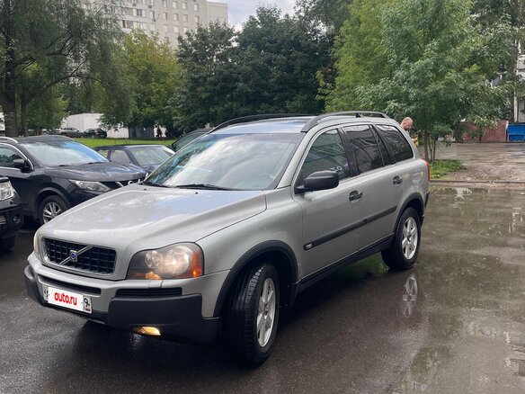 2004 Volvo XC90 I, серебристый, 650000 рублей
