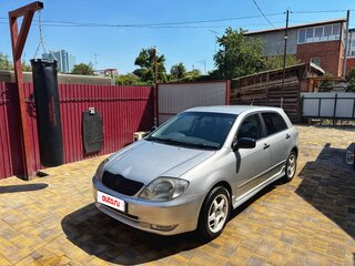 2001 Toyota Allex I, серебристый, 525000 рублей, вид 1