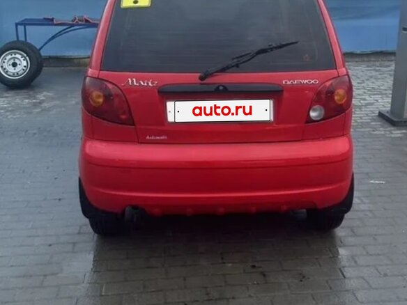 2006 Daewoo Matiz I Рестайлинг, красный, 300000 рублей - вид 5