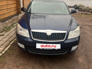 2008 Skoda Octavia II (A5) Рестайлинг, синий, 600000 рублей, вид 1