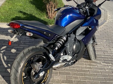 2012 Kawasaki ER-4F (Ninja 400R), синий, 445000 рублей, вид 3