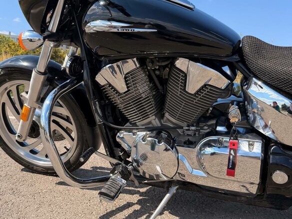 2004 Honda VTX 1300, чёрный, 700000 рублей - вид 14