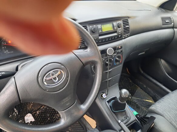 2003 Toyota Corolla IX (E120, E130), белый, 550000 рублей - вид 14