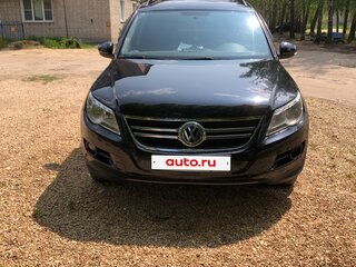 2008 Volkswagen Tiguan I, чёрный, 870000 рублей, вид 1
