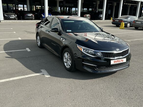 2016 Kia Optima IV, чёрный, 1500000 рублей - вид 2