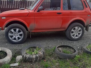 1996 Lada (ВАЗ) 2121 (4x4) I Рестайлинг, красный, 260000 рублей, вид 4
