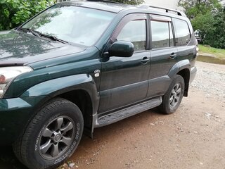 2008 Toyota Land Cruiser Prado 120 Series Рестайлинг, зелёный, 2800000 рублей, вид 3