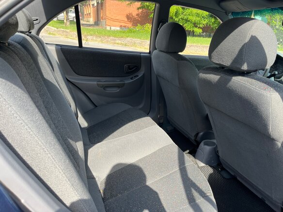 2008 Hyundai Accent ТагАЗ II, синий, 580000 рублей - вид 13
