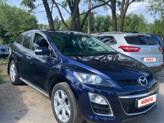 2010 Mazda CX-7 I Рестайлинг, синий, 1280000 рублей, вид 1
