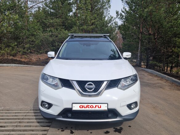 2015 Nissan X-Trail III, белый, 1550000 рублей