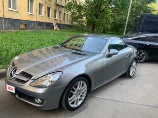 2008 Mercedes-Benz SLK-Класс 280 II (R171) Рестайлинг, серебристый, 3199000 рублей, вид 2
