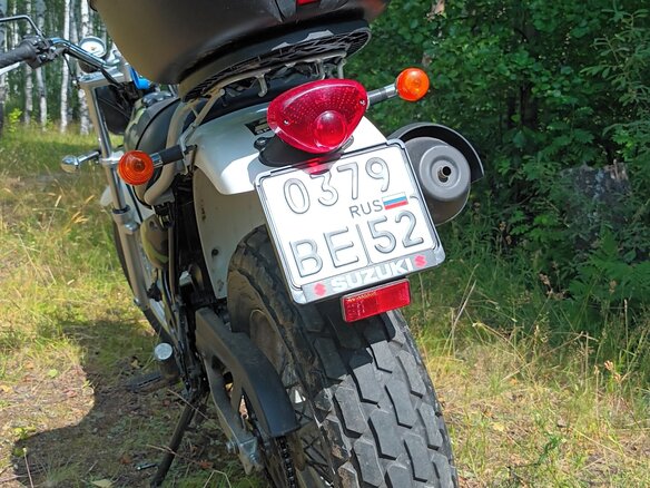 2002 Suzuki RV 200 VanVan, зелёный, 210000 рублей - вид 5