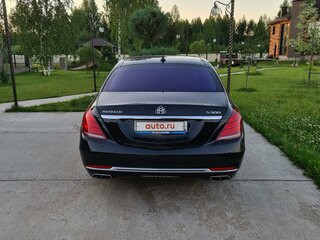 2015 Mercedes-Benz Maybach S-Класс 500 I (X222), чёрный, 3899000 рублей, вид 3