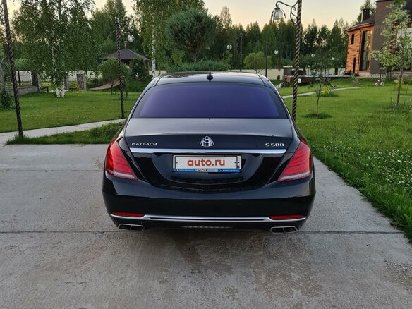 2015 Mercedes-Benz Maybach S-Класс 500 I (X222), чёрный, 3899000 рублей - вид 2