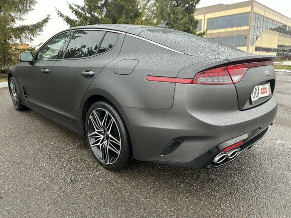 2021 Kia Stinger I Рестайлинг, серый, 3249000 рублей - вид 8