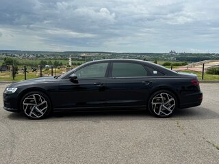 2022 Audi A8 Long 55 TFSI IV (D5), чёрный, 7000000 рублей, вид 5