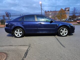 2006 Mazda 6 I (GG) Рестайлинг, синий, 330000 рублей, вид 2