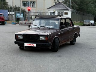 2003 Lada (ВАЗ) 2107, пурпурный, 90000 рублей, вид 3