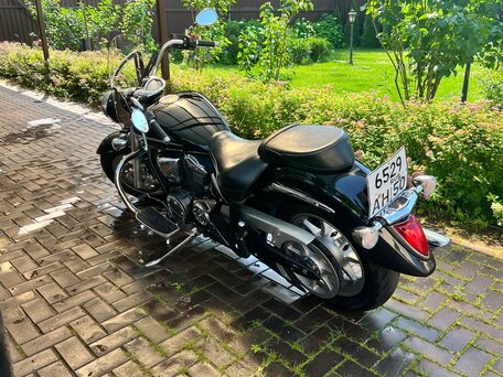2008 Yamaha XVS1300, чёрный, 950000 рублей, вид 3