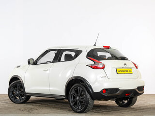 2017 Nissan Juke I Рестайлинг, белый, 1829000 рублей, вид 4