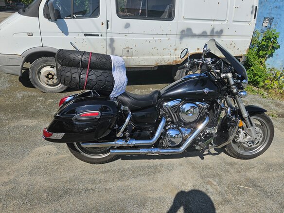 2006 Kawasaki VN1600 Vulcan, чёрный, 580000 рублей - вид 14