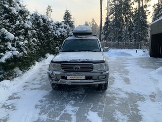 2007 Toyota Land Cruiser 100 Series Рестайлинг 2, серебристый, 3700000 рублей, вид 2