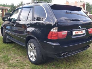 2002 BMW X5 3.0i I (E53), чёрный, 1450000 рублей, вид 5