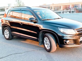 2013 Volkswagen Tiguan I Рестайлинг, чёрный, 1120000 рублей, вид 2