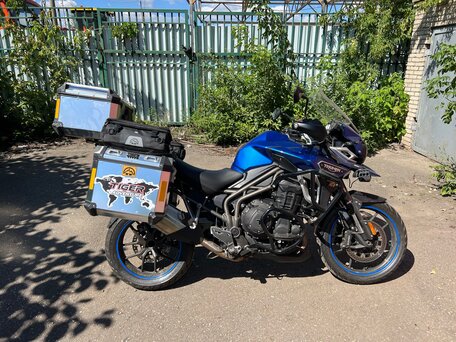 2016 Triumph Tiger 1200, синий, 850000 рублей, вид 3