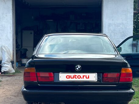 1992 BMW 5 серии 525i III (E34), чёрный, 350000 рублей, вид 5