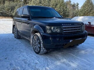 2006 Land Rover Range Rover Sport I, чёрный, 1100000 рублей, вид 2