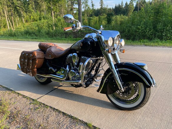 2016 Indian Chief Vintage, чёрный, 1600000 рублей - вид 13