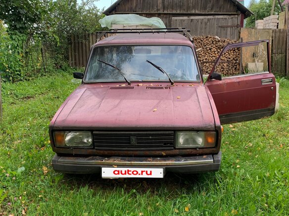 2008 Lada (ВАЗ) 2104, красный, 74000 рублей - вид 1