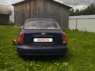 2008 Chevrolet Lanos I, синий, 105000 рублей, вид 4