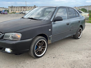 2008 Hyundai Accent ТагАЗ II, серый, 130000 рублей, вид 1